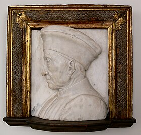 Andrea del Verrocchio (?): Bildnis des Cosimo de´ Medici, Marmor, Florenz um 1464