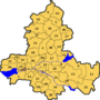 Vorschaubild für Verwaltungsgliederung der Oblast Rostow