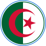 Thumbnail for File:Roundel of Algeria – Type 2.svg