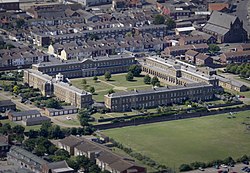 RNH Great Yarmouth, built 1809-11, architect: William Pilkington. Royal Naval Hospital, Great Yarmouth.jpg