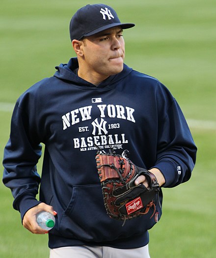Martin with the New York Yankees in 2011