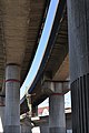 Deutsch: Brücke der S-Bahnlinie 3 in Hamburg-Hammerbrook (Richtung Hauptbahnhof).