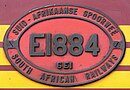 Number plate E1884