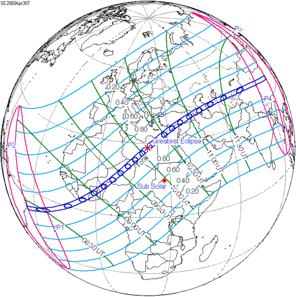 Sonnenfinsternis vom 30. April 2060