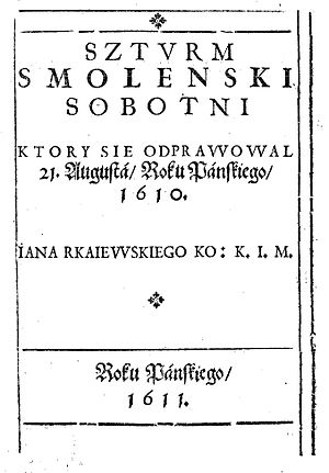 1609—1611 Аблога Смаленску