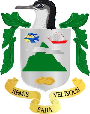 Coat of arms of Saba Saba wapen.svg