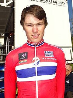 Søren Wærenskjold Norwegian cyclist