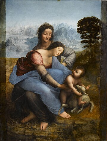 The Virgin and Child with Saint Anne (Leonardo)