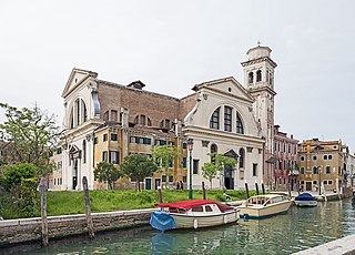 San Trovaso church building in Venice