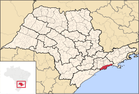 Micro-regionen i Santos