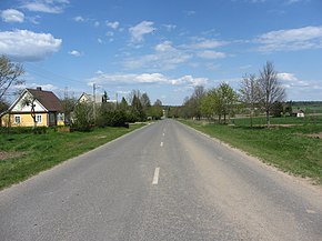 Дорога в селе