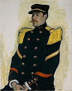 <i>Sergeant of the Colonial Regiment</i> (Albert Marquet) painting by Albert Marquet