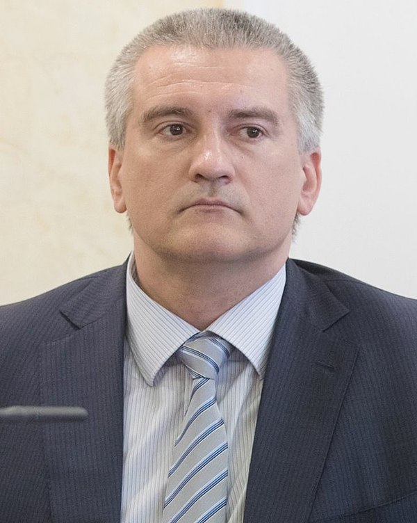 Aksyonov in 2018