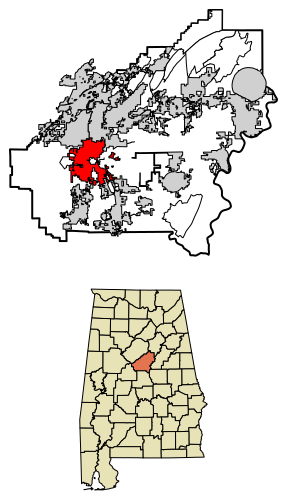 File:Shelby County Alabama Incorporated and Unincorporated areas Alabaster Highlighted 0100820.svg