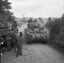 Танкове М4 в Нормандия 1944 г.