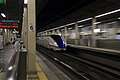 * Nomination A Shinkansen E7 series passing through Ueda Station, with motion blur (by 雑用部) --廣九直通車 10:25, 3 July 2021 (UTC) * Decline  Oppose Sorry, but too noisy/harsh train lights, the effect imo does not enhance the image. --Nefronus 19:48, 10 July 2021 (UTC)