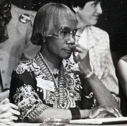 Chisholm at the 1984 Democratic National Convention