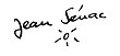 signature de Jean Sénac (poète)