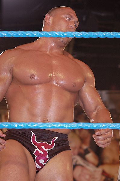 Sheffield at a Florida Championship Wrestling (FCW) event in 2009
