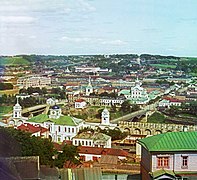 Fotografía de entre 1911-1912 de la ciudad de Smolensk, en la Rusia europea.