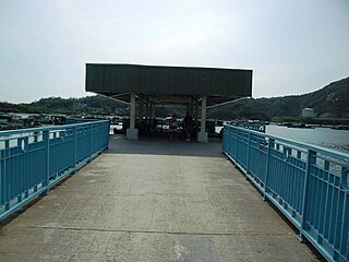 Sok Kwu Wan Public Pier Pier in Lamma Island, Hong Kong