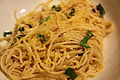 Spaghettini Aglio e Olio