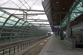 The train station in Houten after the renovation (2011)