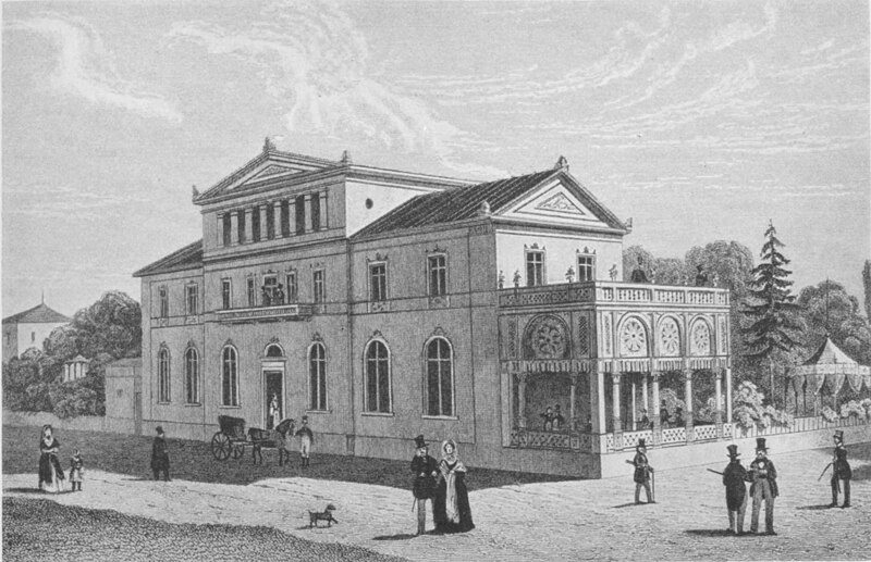 File:Stuttgart, Atelier und Wohnhaus von Johann Heinrich Dannecker, Zeichnung 1809.jpg