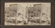 Thumbnail for File:Stuyvesant pear tree, N.E. corner, 13th and 3rd. Ave, NY City, from Robert N. Dennis collection of stereoscopic views.jpg