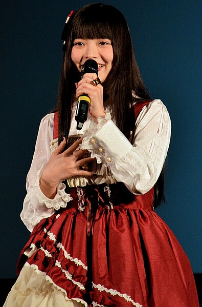 Uesaka performing at Anicon 2015
