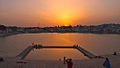 Sunset, Pushkar lake.