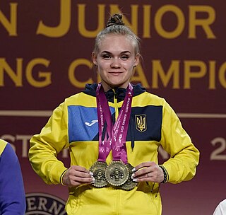 <span class="mw-page-title-main">Svitlana Samuliak</span> Ukrainian weightlifter (born 2003)