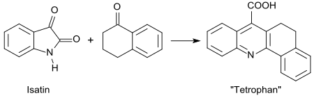 Synthese von Tetrophan Synthese von Tetrophan.svg