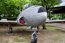 A T-33 Shooting Star at the War Memorial of Korea T-33 Shooting Star War Memorial of Korea-1.jpg