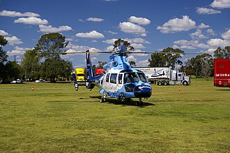 Child Flight Eurocopter Dauphin N2 Telstra ChildFlight.jpg