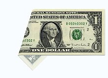 USD 1 banknote (Dollar bill) Tender and Private.jpg