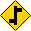 Thailand road sign t-15.svg