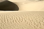 Zandduinen in de woestijn