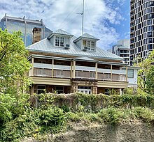 The Deanery, Adelaide Street cephe, Brisbane, Kasım 2019, 02.jpg