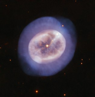 NGC 2022 Planetary nebula in the constellation Orion