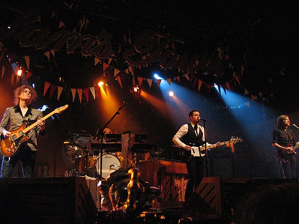 The Killers performing in October 2006