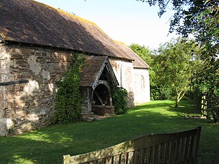 Old St Bartholomews Church, Lower Sapey Church in Worcestershire, England