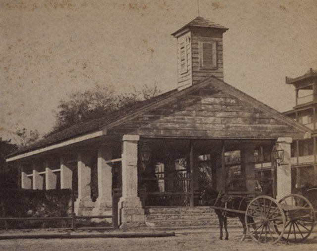Slave Market, St. Augustine, Florida in 1886