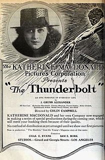 <i>The Thunderbolt</i> (1919 film) 1919 film directed by Colin Campbell