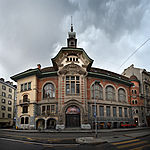 Plainpalais community hall and Théâtre Pitoëff