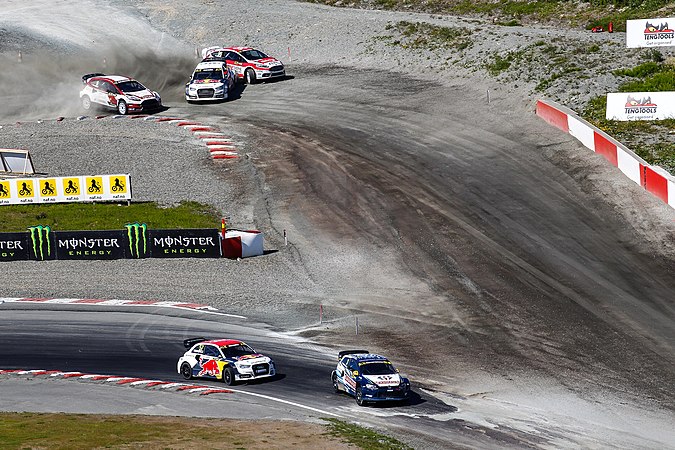 Regular lap vs. Joker lap (2016 World RX of Norway)