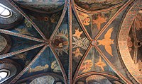 English: The ceiling of the choir in Trinity Chapel in Lublin