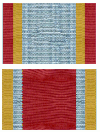 Twee batons van het Militaire Kruis van Verdienste (Mecklenburg-Schwerin) 1848 -1918.gif