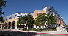 UFCU Disch-Falk Field front facade after its 2007 renovation UFCU disch falk field front 2008.jpg