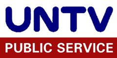 Logo of one of its program blocks after rebranding in 2016 UNTV-Public-Service-logo.png